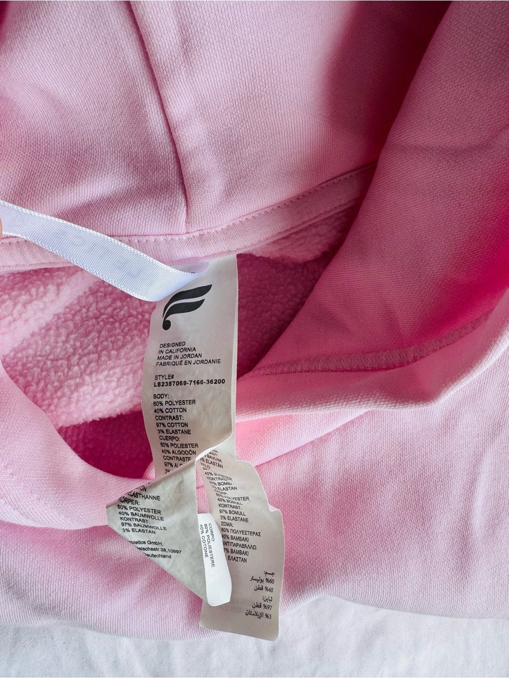 Fabletics Women Pink Fleece-Lined Hoodie - Soft Cozy Comfort